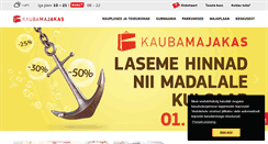 Desktop Screenshot of kaubamajakas.ee